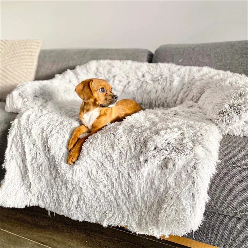 Cozy Plush Dog Bed