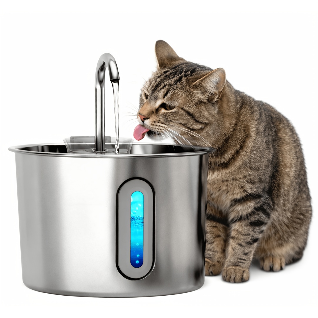 Stainless Steel Cat Water Fountain